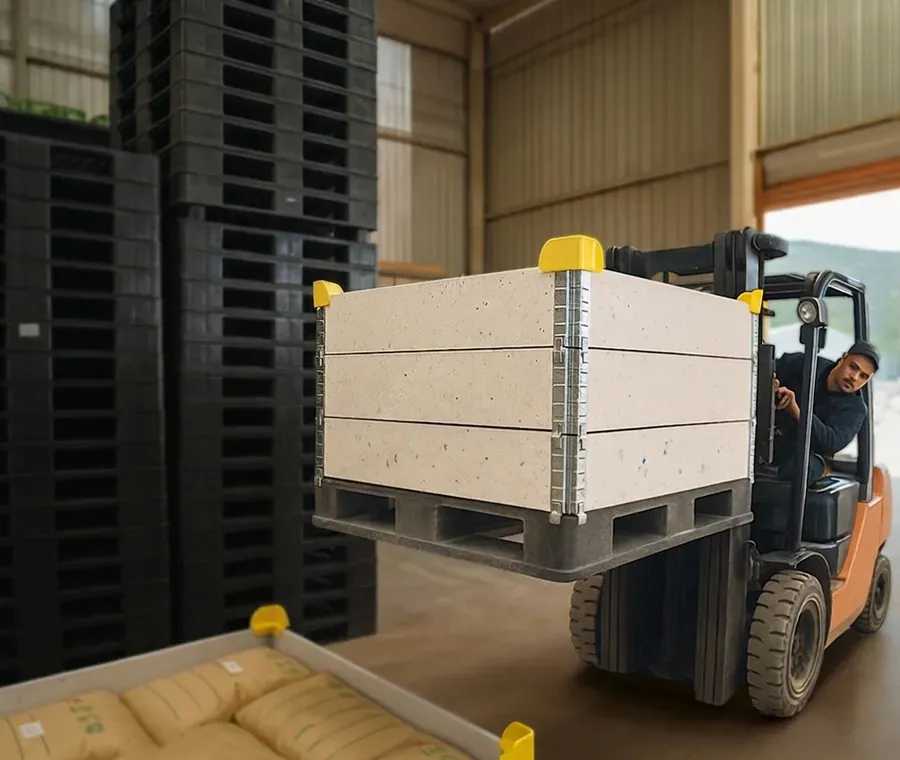 Industria Farmacéutica y salud - uso de pallets reciclados
