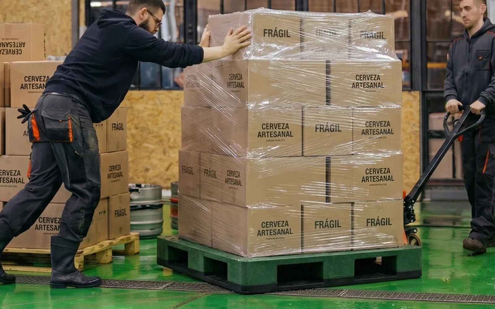 Green Pallet, pallets plásticos reciclados de Revalora